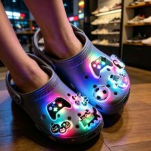 �羳�ճ�����LED���ƶ���Ь��Ь���ο�ͨ��԰Ь��diy����Ь���ֻ�