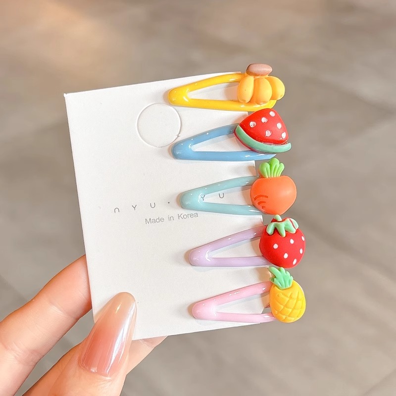 Niños pinzas de cabello estrella de cinco puntas bebés pinzas de cabello estrella niñas no lastimas tocadillos de cabello lateral frangeas rotas pinzas de cabello bb