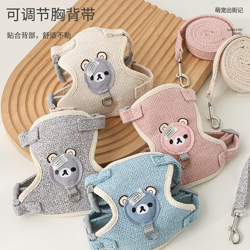 Собака веревка собака поводок жилет маленькая собака кошка нагрудный ремень Кролик Собака цепь зоотовары