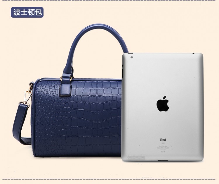 The first generation of the classic cross-border women's bag, the crocodile pattern mother-and-child bag five-piece set, single-shoulder crossbody handbag for Spring 2024 is now available undefined