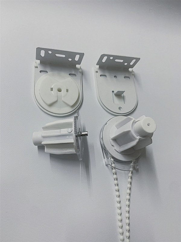 Roller Blind Accessories, Curtain Bead Controller, Lifting Bracket, Pull Cord Installation Bracket, Hand-Pull Type, Rotating Shaft, Pulley, No Drilling Required