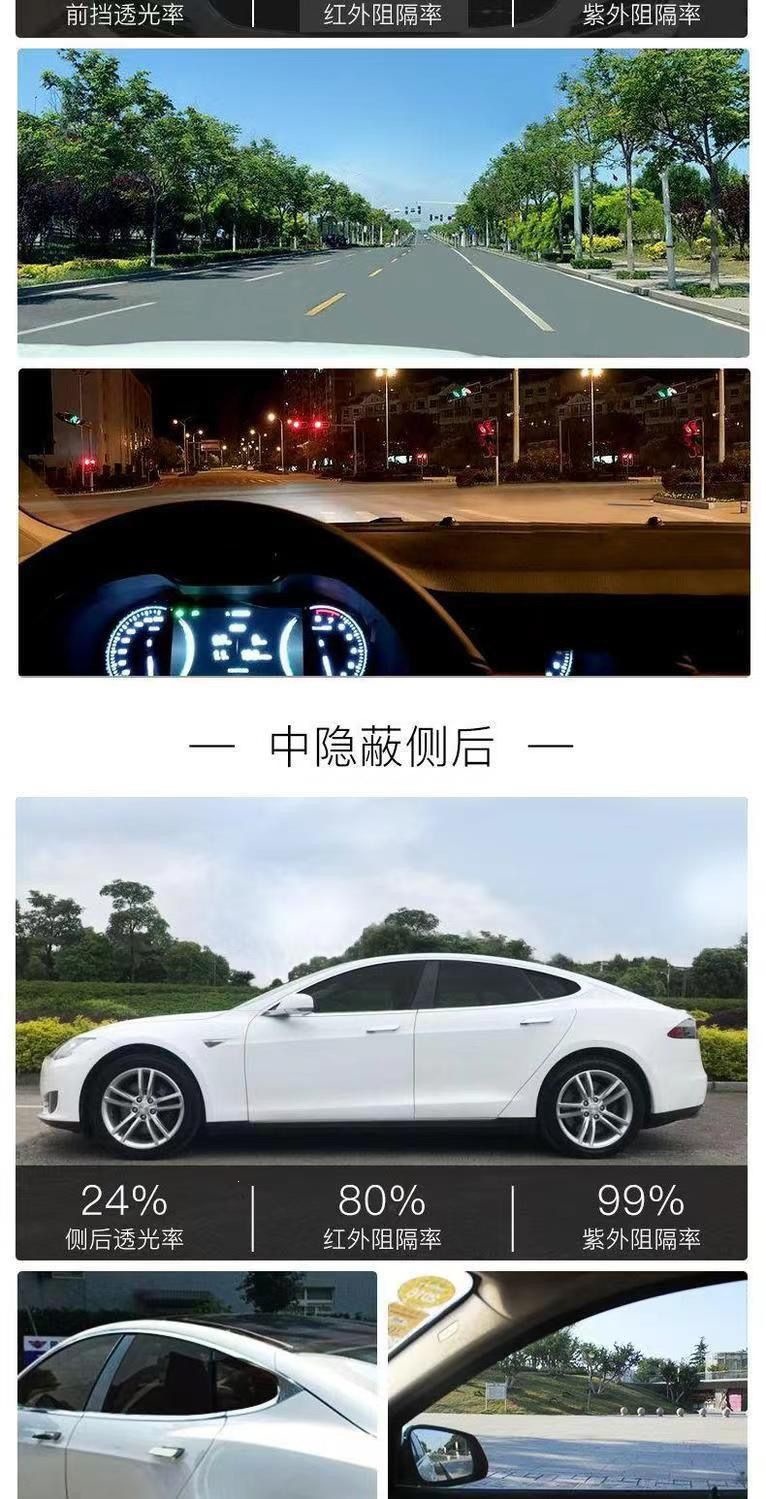 Dupont Glass Film, Full Car Solar Film, Car Insulation Film, Sun Protection and Explosion-Proof Film, Window Film, Special Nano-Ceramic Film