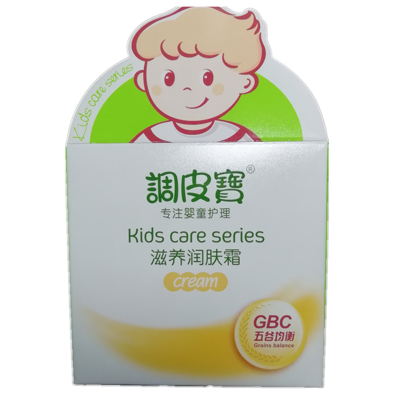 调皮宝五谷均衡滋养润肤霜润泽保湿柔润呵护宝宝娇嫩肌肤柔滑牛奶|ms
