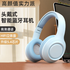 1クロスボーダーワイヤレスBluetoothヘッドセット、カード挿入可能、ノイズキャンセリング、eスポーツ、長時間バッテリー、携帯電話とパソコンに対応