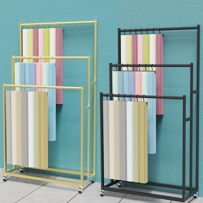 Стойка для демонстрации образцов ткани, карточек с образцами ткани, выставочная стойка для домашнего текстиля