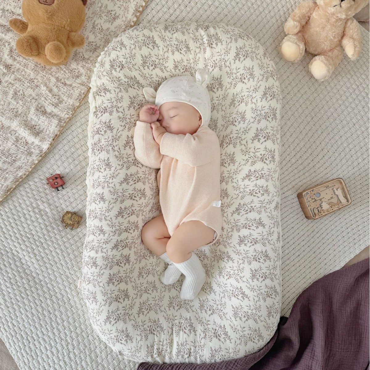 Baby Crib Mattress, Soft and Breathable Gauze Newborn Mattress, Baby Soothing and Anti-Startle Mattress Wholesale