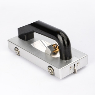 PVC plastic floor slotting cutter guide wheel floor leather welding construction tool glue seam manual slotting device