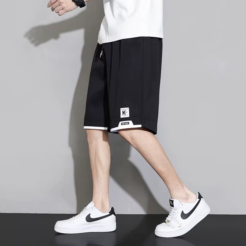 Новые мужские летние шорты быстросохнущие карго шорты свободные повседневные спортивные шорты средней длины