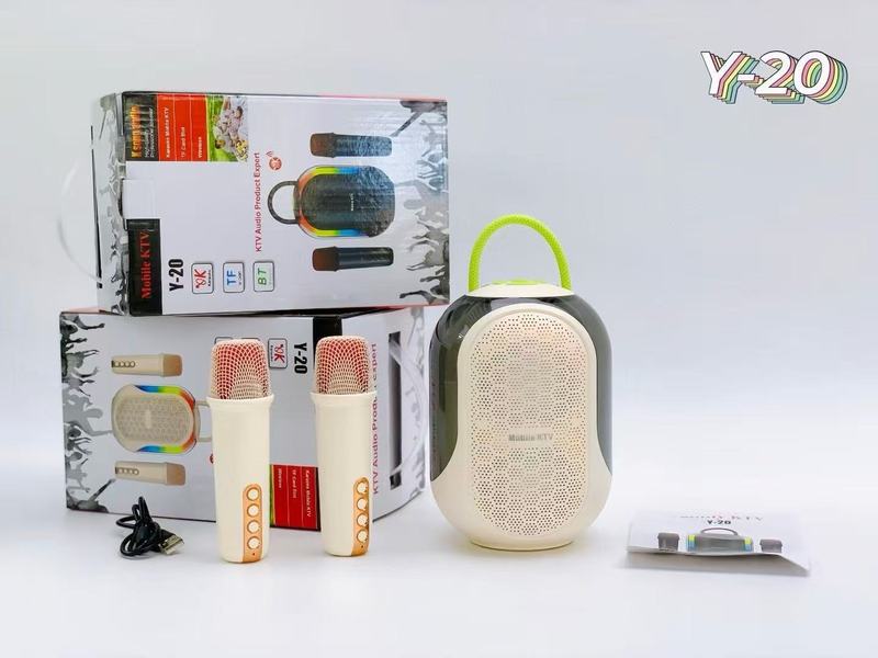 Y-20マイクとマイクの一体マイク家庭用k歌子供家庭ktv無線bluetooth全国民が歌う|undefined