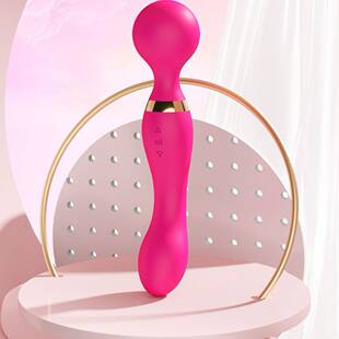 Cross -border explosion double -headed AV vibration rod multi -frequency static strong earthquake girl with masturbation and flirting adult sex products