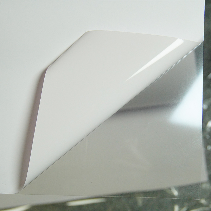 Autocara mate PET transparente esmerilado fondo pegamento de cuerpo de goma blanca débil disolvente pulverización de automóviles dibujo material de decoración