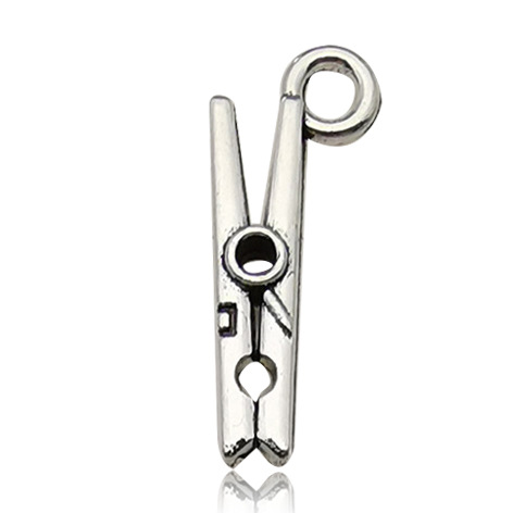 Clip de herramienta de plata antigua 11319-0.55g2x14