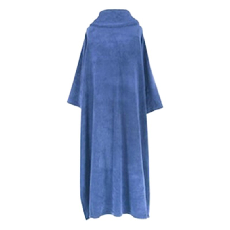 Foreign trade Amazon TV blanket large pocket wearable sleeve blanket antistatic flannel blanket YY0011