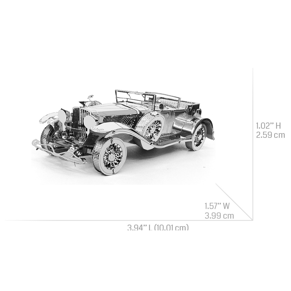 R2D2DIY puzzle de metal 3D hecho a mano modelo tridimensional para adultos Juguetes de puzzle de ensamblaje