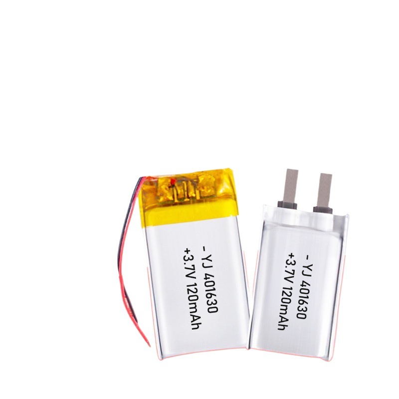 厂家供应401630聚合锂电池3.7v120mAh 航模无人机充  放电稳定