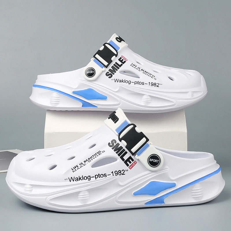 Zapatos para hombres y mujeres nuevos de verano conducir al aire libre usar sandalias antideslizantes suaves EVA zapatillas