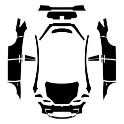 Car paint protective film Invisible Car Cover Tpu - glossy-black-tpu-21-26-tesla-model-x