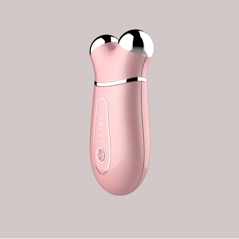 電動揉み振動EMSマイクロ電流顔プルアップ美容器|undefined