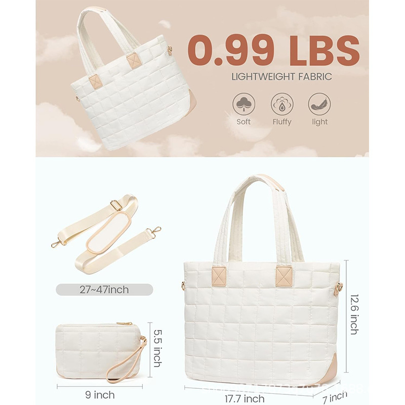 Amazon damas bolsas de pluma bolsas de computadora portátil zip flush bolsas de trabajo portátiles
