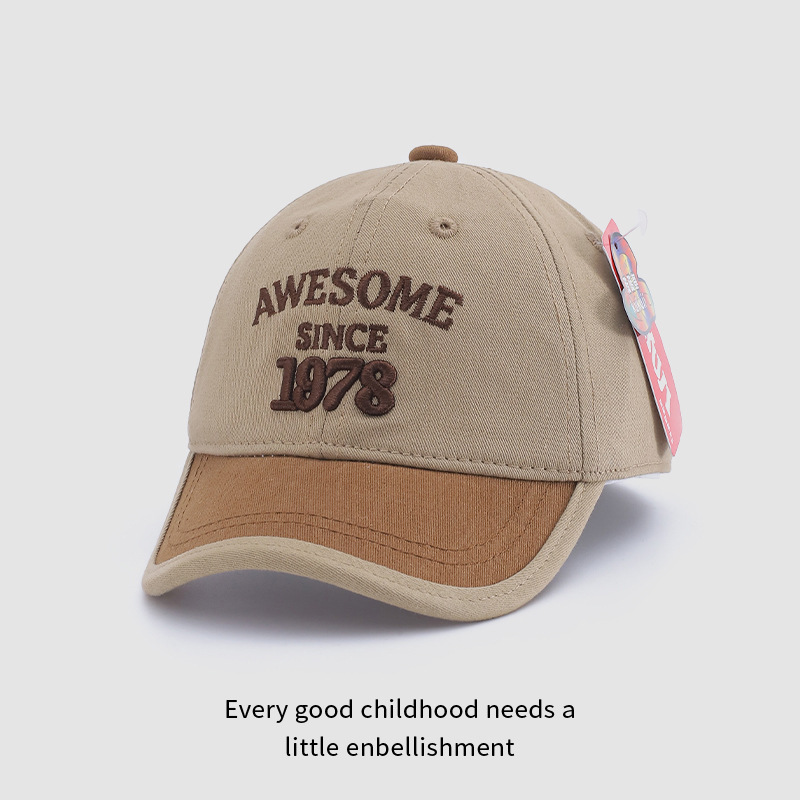 Sombreras de béisbol para niños Sombreras de lengua de pato Primavera y Otoño Sombreras delgadas para niñas Sombreras solares para bebés Sombreras solares para bebés marea de verano