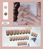 Nail stickers for nails, detachable fake nails for manicure, french style, wholesale, ready-made product