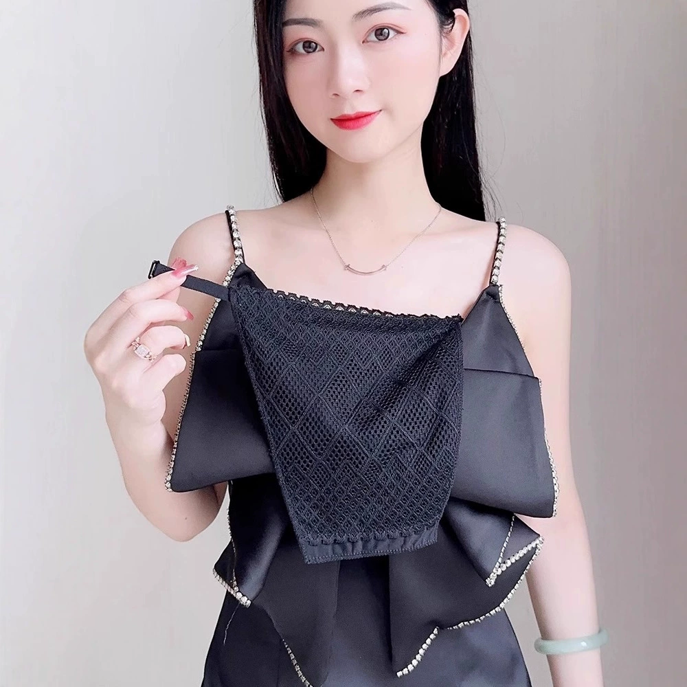 Protective underware, bra top, lace false collar, underwear