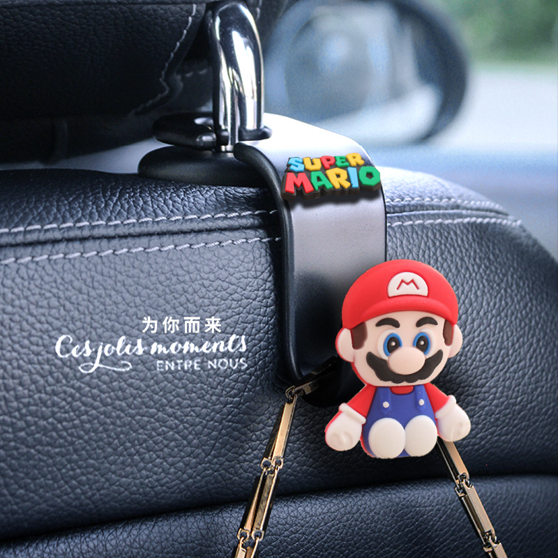 Gancho trasero del asiento del automóvil, productos interiores, respaldo del asiento del automóvil Mary, almacenamiento de paraguas lindo