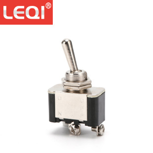 Kn3A-103 Toggle Switch 12mm Rocker Switch 3-Pin 3-Speed Rocker Switch Car and Ship Modification Switch