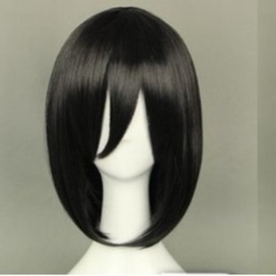 Black Face Repair Universal Attack Giant Sanli cos Wig Universal Animation cosplay Wig Cross-border Supply
