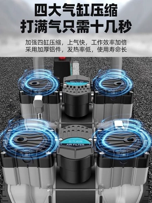 Hava kompressorları: portable air pump