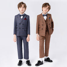 特价清仓男童礼服儿童英伦绅士小西服外套花童主持钢琴摄影演出服