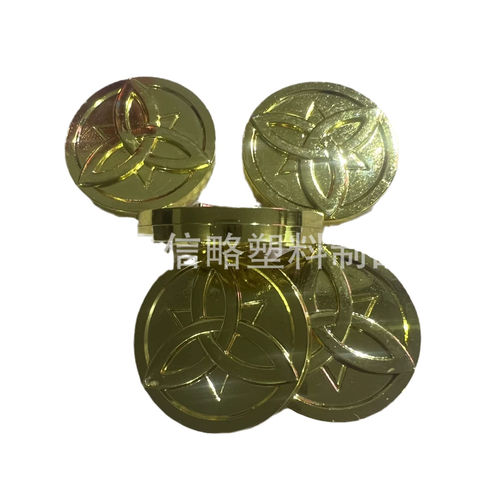 Plastic game currency, increased thickness, 8cm