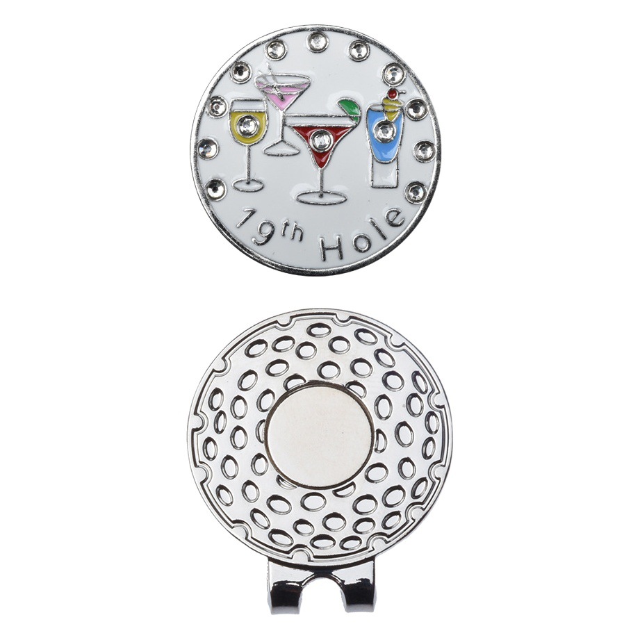 Clip de gorra de marcador de pelota de golf imán marcador de pelota clip de golf marca de gorra de golf clip de múltiples opciones