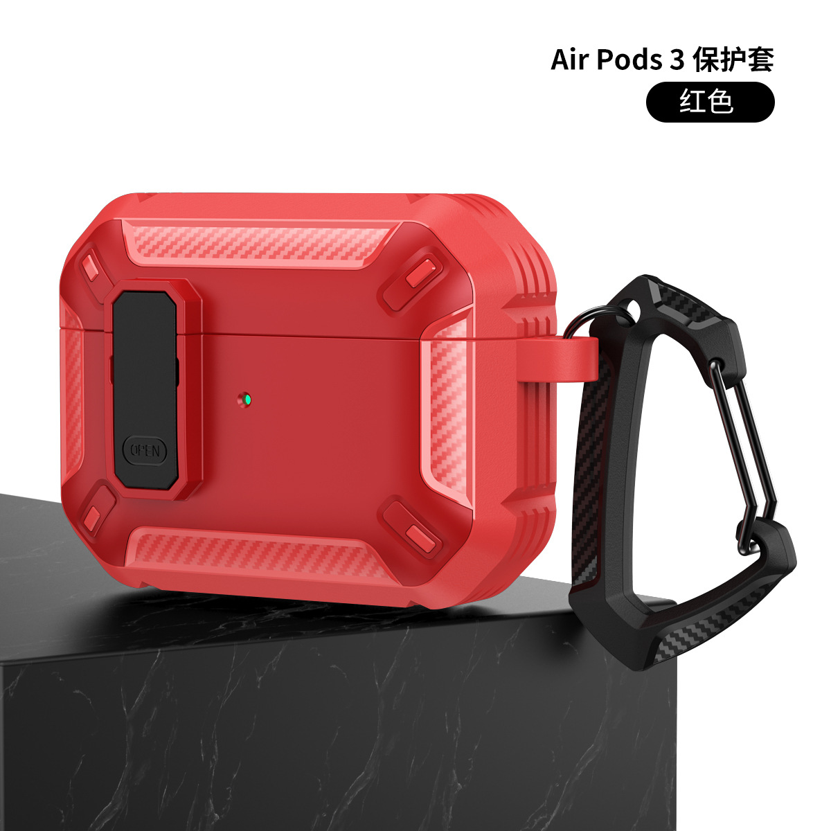 Nuevo modelo de funda protectora para Airpods Pro 3, funda protectora para auriculares Apple de 4.ª generación, funda para auriculares Airpods 4 con interruptor