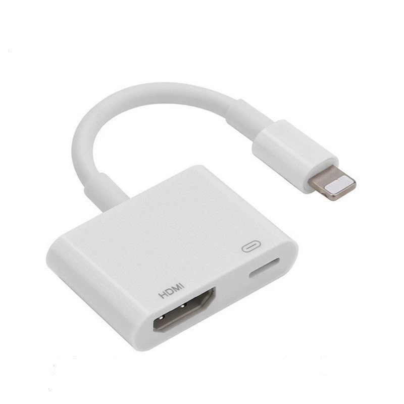 Применение кабеля Apple Lightning к HDMI HD линии iPhone к HDMI мобильному телефону к ТВ и экрану