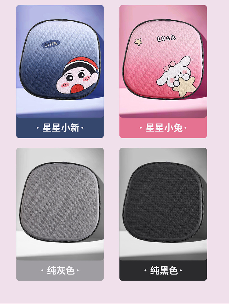 New Car Seat Cushion Cartoon Gel Cooling Pad Summer Office Cold Gel Pad Single Piece Ice Pad Breathable Fart Pad