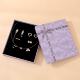 Gentle Purple Jewelry Packaging Box Lavender Purple Ring Box Heaven and Earth Cover Necklace Box Jewelry Storage Gift Box