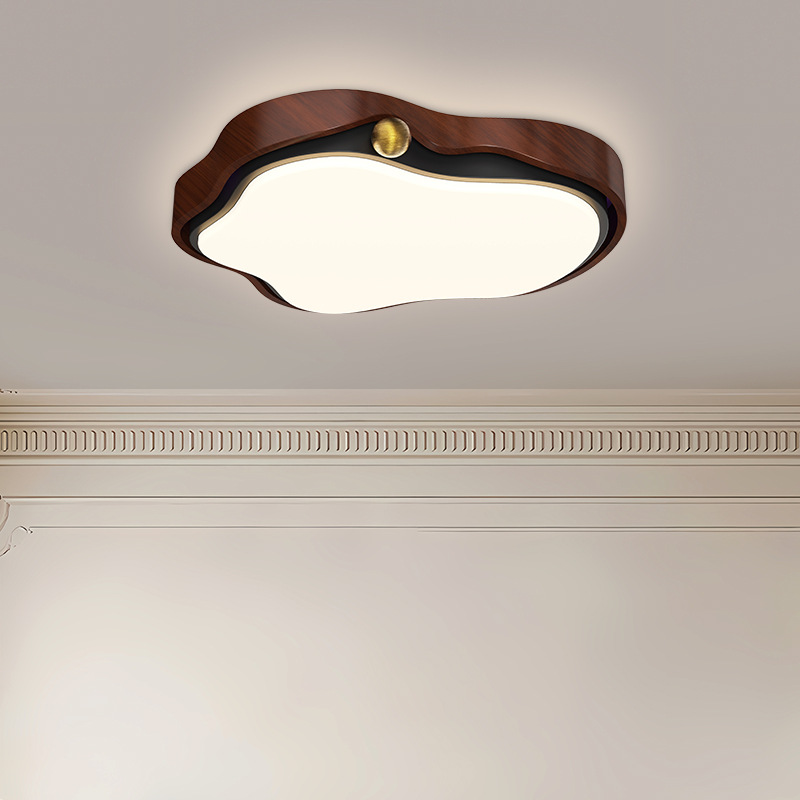 Lámparas de estilo antiguo, lámparas de techo para sala de estar, nueva habitación de estilo chino retro americano de alta gama, protección ocular súper brillante, lámpara de dormitorio principal