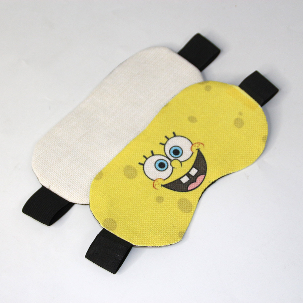 Fábrica directa por lotes transferencia térmica de lino en blanco eyeshade MATERIAL PERSONALIZADO material en blanco al por mayor