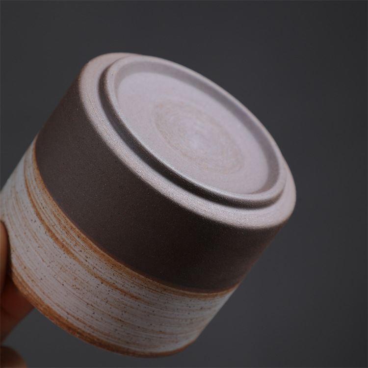 Vintage Minimalist Ceramic Espresso Cup Set For Afternoon Tea_voghion.com
