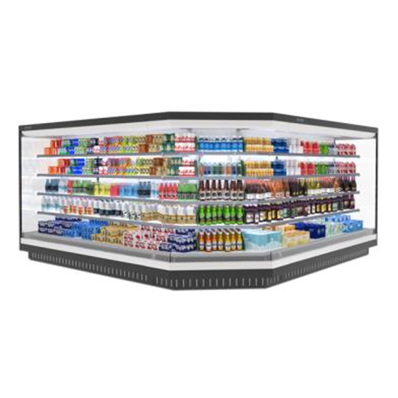 Витрина с воздушной завесой для продуктов и напитков