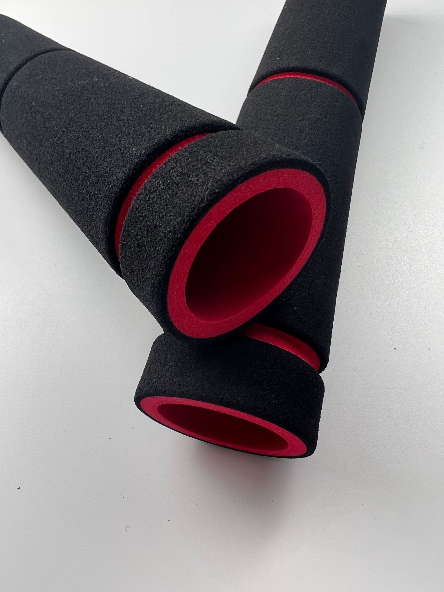 运动健身器材手把套 跳绳海绵把套橡胶手把套轻盈软胶防滑胶管