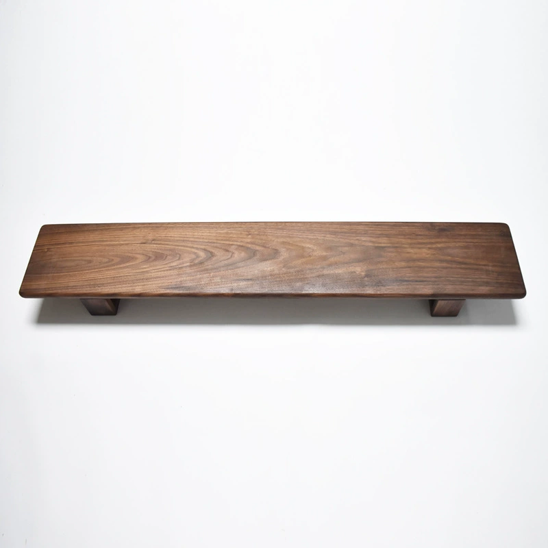 Black walnut adds an elevated computer display LCD TV, an increase of the desktop extended adjustable