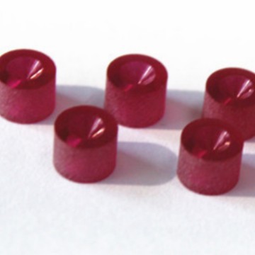 厂家直供机床配件产品 红宝石孔件 蓝宝石微小孔元件 宝石嘴