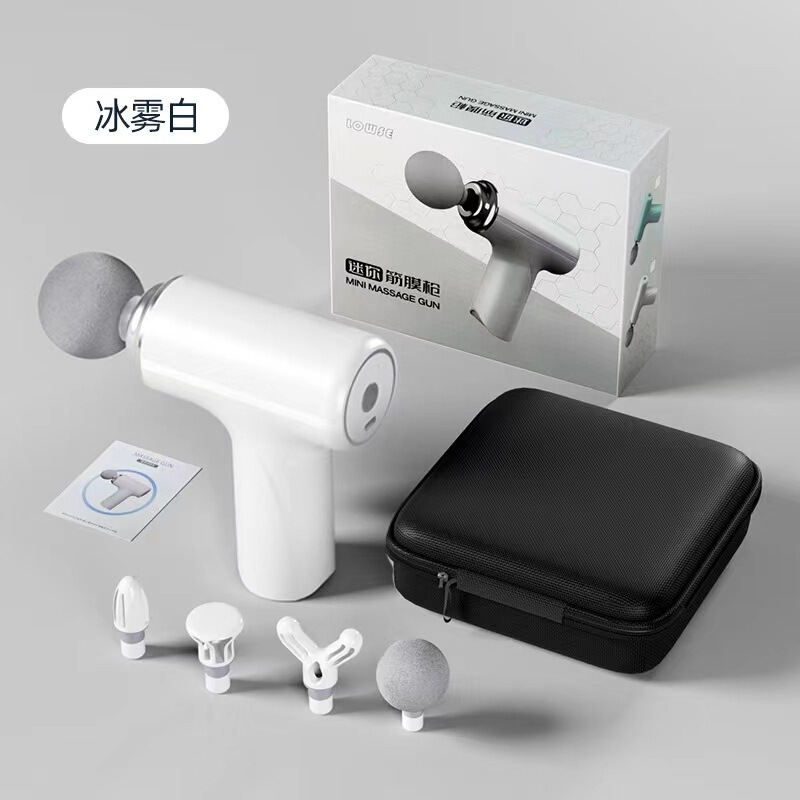 卸売りミニフィットネス筋膜銃肩首筋肉リラックス振動携帯電動マッサージ器運動筋膜銃|undefined