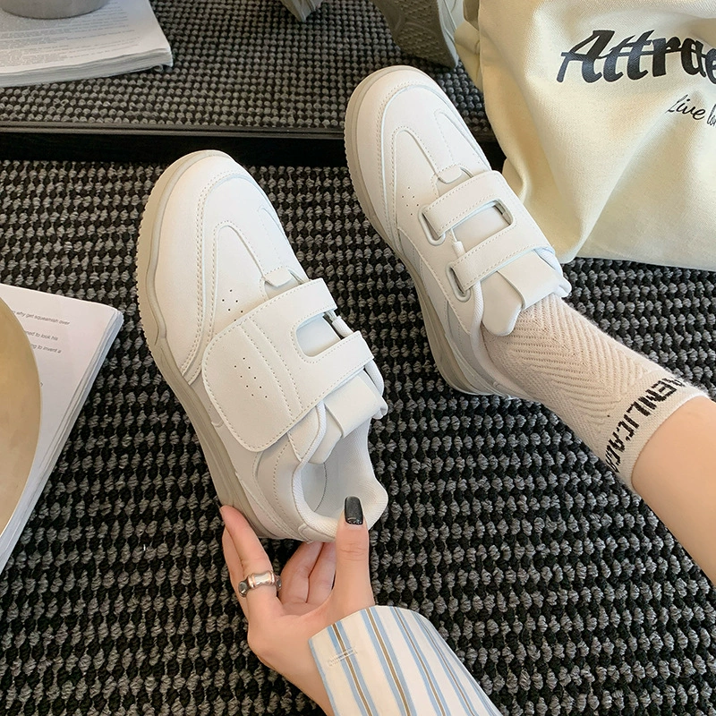 Summer universal footwear for leisure with velcro, sports shoes, Korean style
