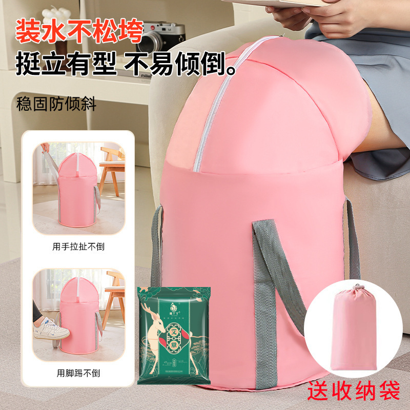 旅行用携帯型折り畳み式のバケツの深いバケツはすね寮の保温桶の家庭用のひざを越えて足袋を浸して卸売りします。|undefined