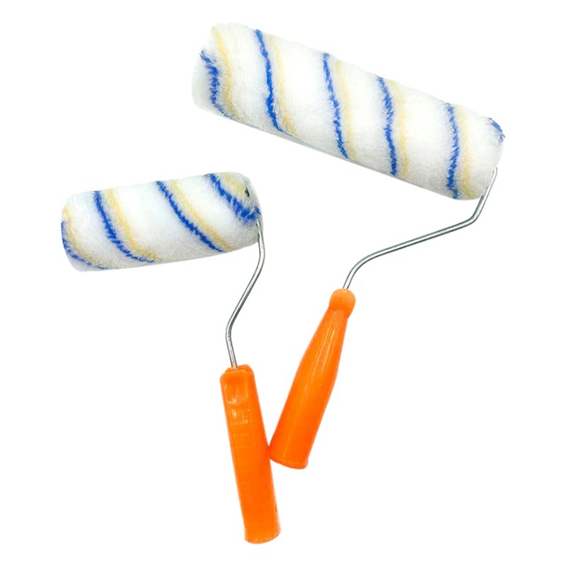 Cepillo de rodillo genuino Cepillo de pintura de 9 pulgadas Cepillo de pintura de 4 pulgadas Cepillo de rodillo de alambre de algodón Reparación de paredes Rodillo de pintura de látex