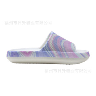 OEM���ƿ羳���Q��Ů���a���DӡEVA��׾Ӽ�һ����Slide Slippers