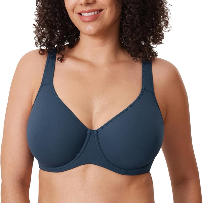 DELIMIRA Amazon Plus Size Lingerie Full-Coverage Bra Underwear Push-Up Anti-Sagging Sports Bra for Women DELIMIRA Amazon Plus Size Lingerie Full-Coverage Bra Underwear Push-Up Anti-Sagging Sports Bra for Women